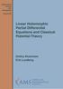 Linear Holomorphic Partial Differential Equations and Classical Potential Theory