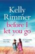 Before I Let You Go