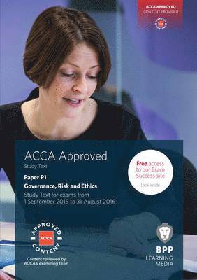 ACCA P1 Governance, Risk and Ethics (häftad)