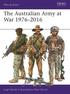 The Australian Army at War 19762016