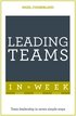 Leading Teams In A Week