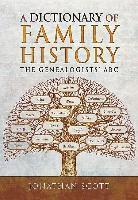 Dictionary of Family History (häftad)