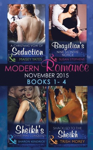 Modern Romance November 2015 Books 1-4 (e-bok)