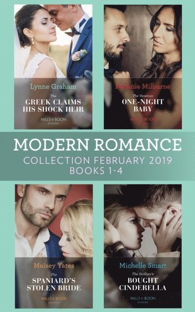 Modern Romance February Books 1-4 (e-bok)