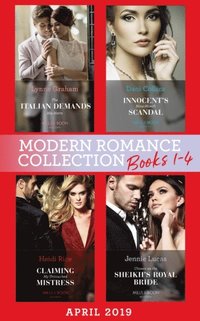 Modern Romance April 2019 Books 1-4 (e-bok)