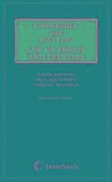 Underhill and Hayton Law of Trusts and Trustees (häftad)
