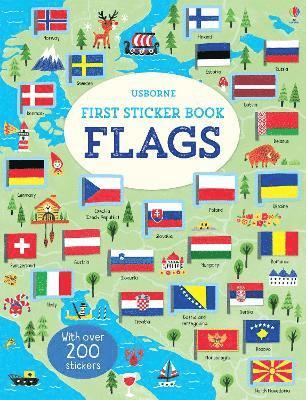 First Sticker Book Flags (hftad)