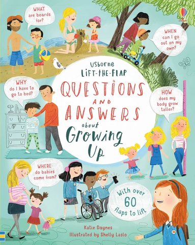 Lift-the-flap Questions and Answers about Growing Up (inbunden)