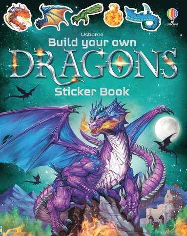Build Your Own Dragons Sticker Book (inbunden)