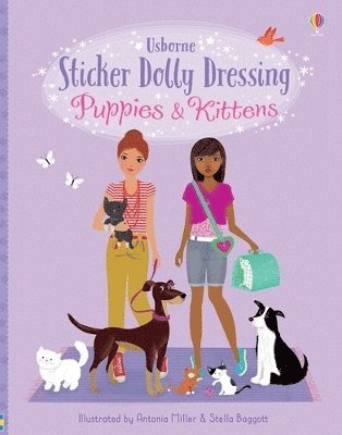Sticker Dolly Dressing Puppies & Kittens (inbunden)