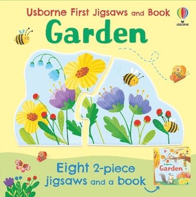 Usborne First Jigsaws And Book: Garden (hftad)