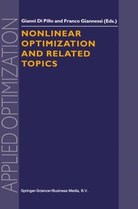 Nonlinear Optimization and Related Topics (e-bok)