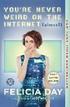 You're Never Weird on the Internet (Almost)