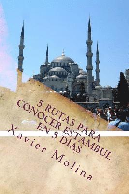 5 rutas para conocer Estambul en 5 dias (inbunden)