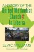History of the United Methodist Church in Liberia