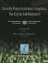 Security Force Assistance Logistics: The Key to Self-Reliance?