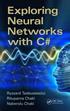 Exploring Neural Networks with C#