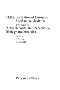 Antimetabolites in Biochemistry, Biology and Medicine (e-bok)