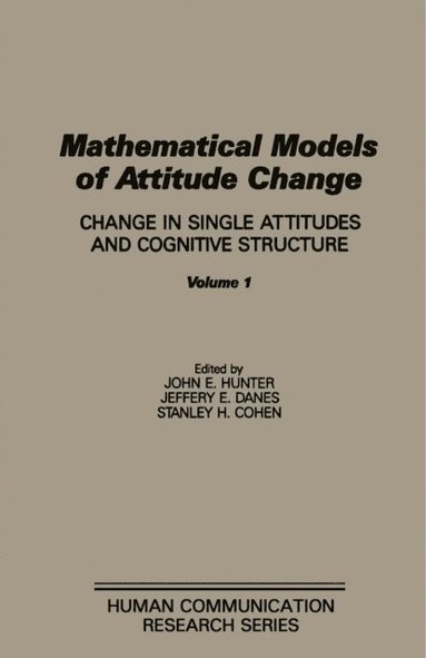 Mathematical Models of Attitude Change (e-bok)