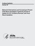Behavioral Interventions and Counseling to Prevent Child Abuse and Neglect: Systematic Review to Update the U. S. Preventive Services Task Force Recom