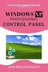 Windows XP Professional Control Panel