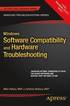 Windows Software Compatibility and Hardware Troubleshooting