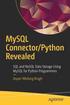MySQL Connector/Python Revealed