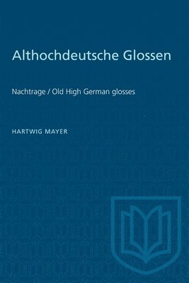 Althochdeutsche Glossen (hftad)