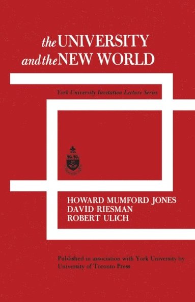 University and the New World (e-bok)