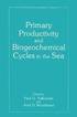 Primary Productivity and Biogeochemical Cycles in the Sea