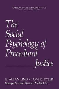 The Social Psychology of Procedural Justice (hftad)