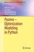 Pyomo  Optimization Modeling in Python