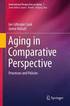 Aging in Comparative Perspective