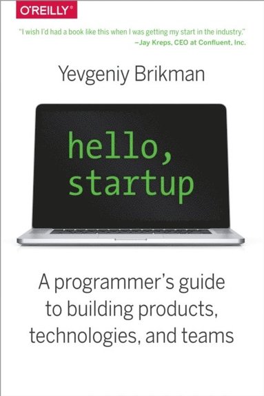 Hello, Startup (inbunden)