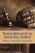 Historia Universal de Las Instituciones Jurdicas