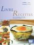 Metabolic PROFIL - Livre De Recettes: Une cuisine rapide et saine
