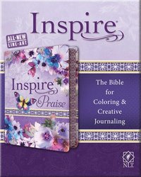 Inspire Praise Bible NLT, Feminine Deluxe (inbunden)