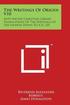 The Writings Of Origen V10: Ante Nicene Christian Library Translations Of The Writings Of The Fathers Down To A.D. 325