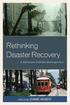 Rethinking Disaster Recovery