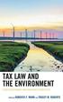 Tax Law and the Environment