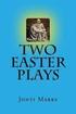 Two Easter Plays