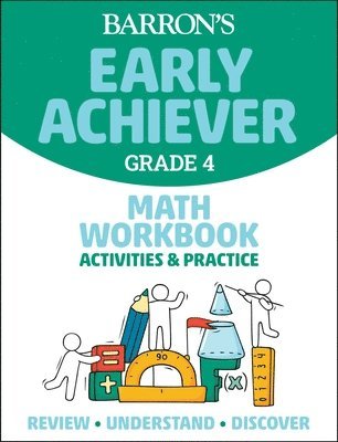Barron's Early Achiever: Grade 4 Math Workbook Activities & Practice (inbunden)