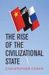The Rise of the Civilizational State