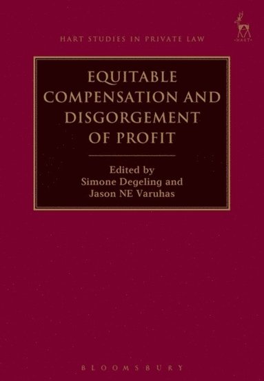 Equitable Compensation and Disgorgement of Profit (e-bok)