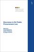 Discretion in EU Public Procurement Law