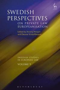 Swedish Perspectives on Private Law Europeanisation (häftad)