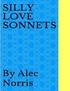 Silly Love Sonnets