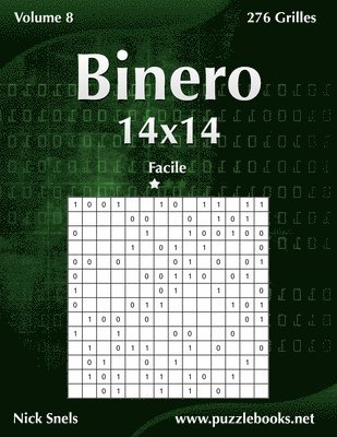 Binero 14x14 - Facile - Volume 8 - 276 Grilles (inbunden)