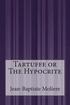 Tartuffe or The Hypocrite