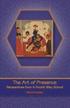The Art of Presence: Perspectives from a Fourth Way School